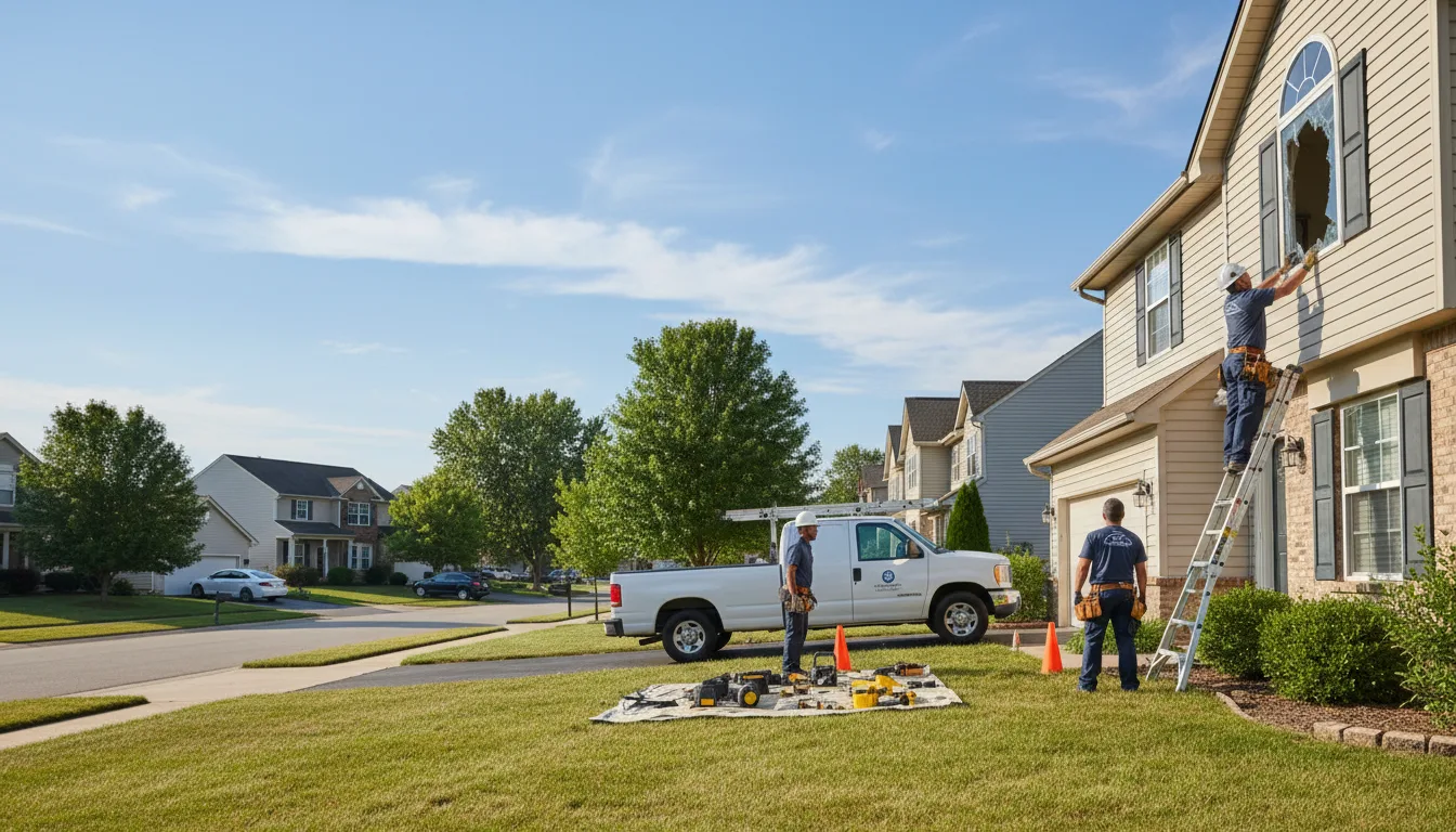 Expert window installer providing residential service in Valmeyer, IL